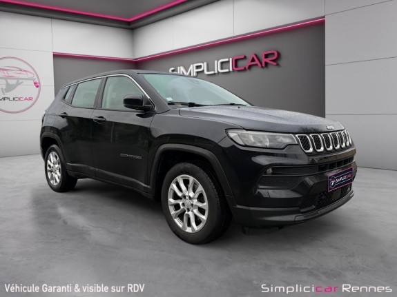 Jeep compass 1.3 gse t4 150 ch bva6 phase 2 finition longitude, sièges et volant chauffant, régulateur adaptatif,...