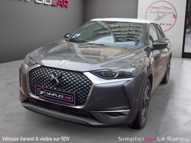 Ds ds3 crossback puretech 130 eat8 grand chic caméra de recul affichage tête haute sièges chauffants garantie 12 mois...