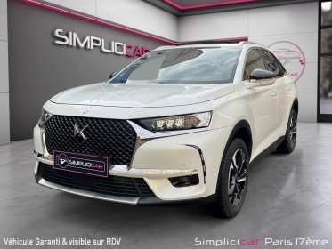 Ds ds7 crossback thp chaine 180 eat8 rivoli/toit ouvrant/siÈges chauffant  elec/camÉra 360°/car play/hayon elec occasion...