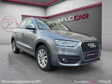 Audi q3 q3 2.0 tdi 140 ch attraction, radar arrière, climatisation bizone, bluetooth, gps, garantie 12 mois occasion...