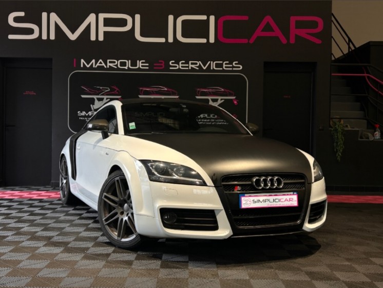 Audi tt coupe 2.0 tfsi 200 s line apple carplay - garantie 12 mois occasion  simplicicar aix les bains simplicicar...