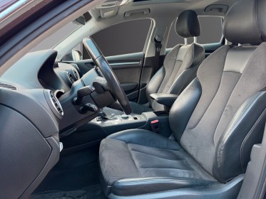 Audi a3 sportback 2.0 tdi 184 ambition luxe quattro s tronic 6 toit ouvrant caméra de recul occasion simplicicar frejus ...