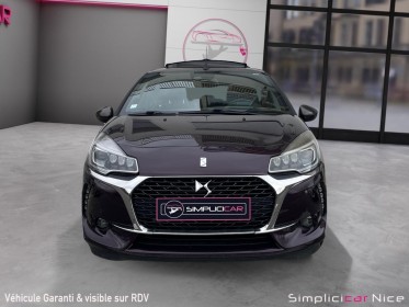 Ds ds 3 cabriolet 110 eat6 so chic occasion  simplicicar nice - pfvauto simplicicar simplicibike france