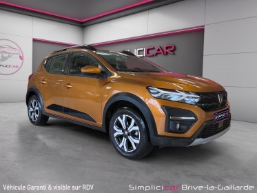 Dacia sandero tce 90 stepway expression occasion simplicicar brive la gaillarde  simplicicar simplicibike france