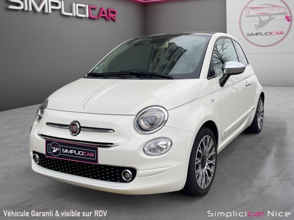 Fiat 500 my20 serie 7 euro 6d 1.2 69 ch eco pack s/s lounge occasion  simplicicar nice - pfvauto simplicicar simplicibike...