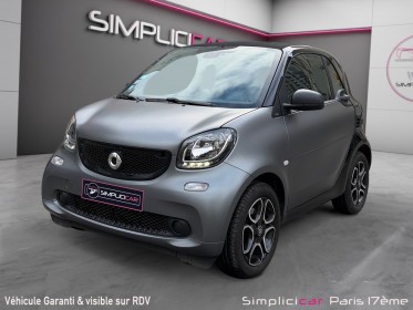 Smart fortwo coupe 1.0 71 ch ss ba6 passion - garantie 12 mois - entretien smart occasion paris 17ème (75)(porte maillot)...