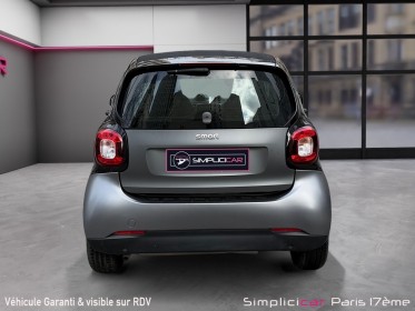 Smart fortwo coupe 1.0 71 ch ss ba6 passion - garantie 12 mois - entretien smart occasion paris 17ème (75)(porte maillot)...