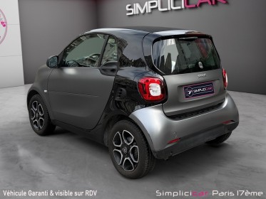 Smart fortwo coupe 1.0 71 ch ss ba6 passion - garantie 12 mois - entretien smart occasion paris 17ème (75)(porte maillot)...