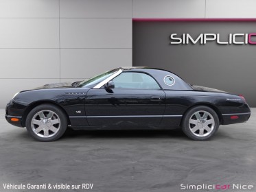 Ford thunderbird cabriolet 3.9 v8 284 import us occasion  simplicicar nice - pfvauto simplicicar simplicibike france