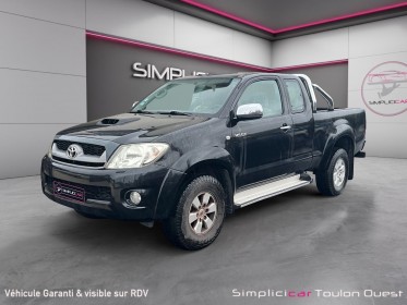 Toyota hilux simple cabine hilux chassis  4x4 144 d-4d lecap occasion simplicicar toulon ouest simplicicar simplicibike france