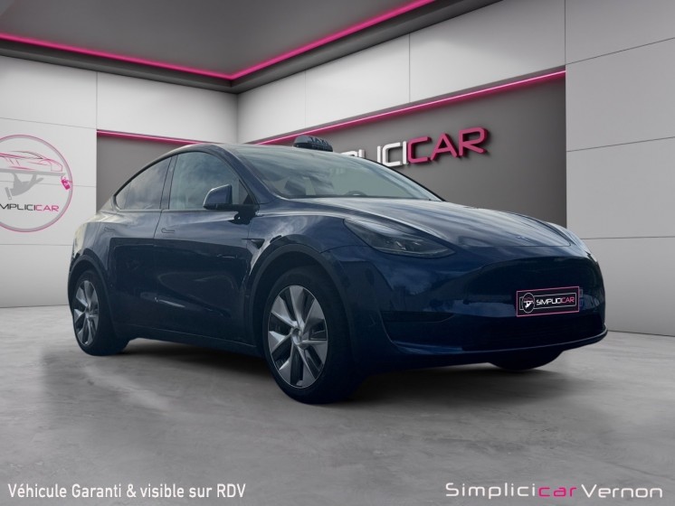 Tesla model y grande autonomie rwd  pilote amélioré  garantie occasion simplicicar vernon simplicicar simplicibike france