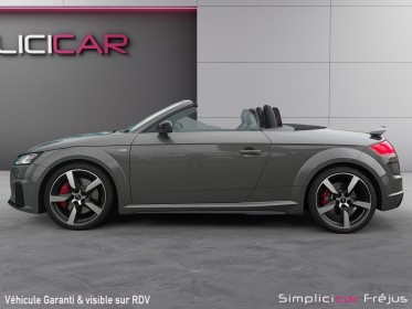 Audi tt roadster s line compétition plus sièges alcantara surpiqures bleues volant méplat carplay occasion simplicicar...