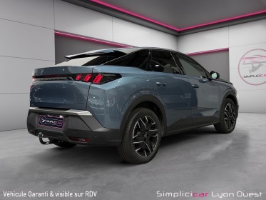 Peugeot 3008 hybrid 136 e-dcs6 allure pack attelage caméra 360 garantie 12 mois occasion simplicicar lyon ouest simplicicar...