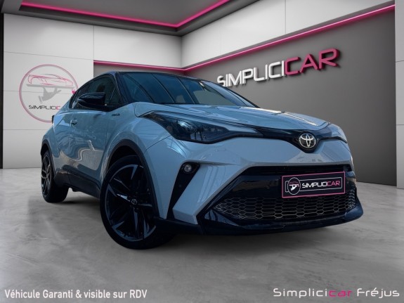 Toyota c-hr hybride my20 1.8l gr-sport garantie 12 mois caméra de recul occasion simplicicar frejus  simplicicar...