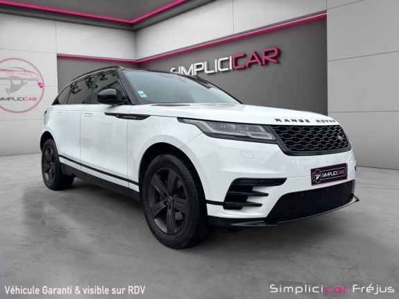 Land rover range rover velar 2.0l d180 bva r-dynamic caméra de recul bva8 finition full black système son meridian occasion...