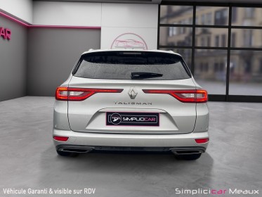Renault talisman estate blue dci 160 edc intens occasion simplicicar meaux simplicicar simplicibike france