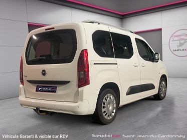 Opel combo life 1.2 110 ch enjoy attelage régulateur distribution ok garantie 12 mois occasion simplicicar saint-jean...