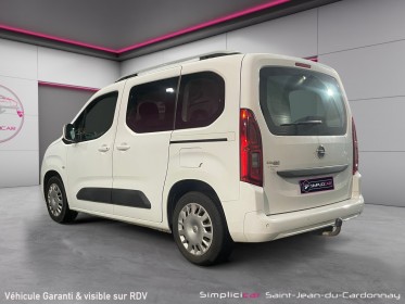 Opel combo life 1.2 110 ch enjoy attelage régulateur distribution ok garantie 12 mois occasion simplicicar saint-jean...