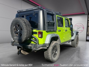 Jeep wrangler 2.8 crd rubicon -  2e main - réhausse  fox - entretien complet - galerie occasion simplicicar salon de...