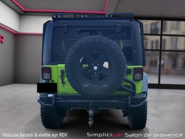 Jeep wrangler 2.8 crd rubicon -  2e main - réhausse  fox - entretien complet - galerie occasion simplicicar salon de...