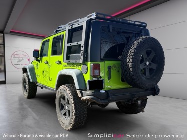 Jeep wrangler 2.8 crd rubicon -  2e main - réhausse  fox - entretien complet - galerie occasion simplicicar salon de...