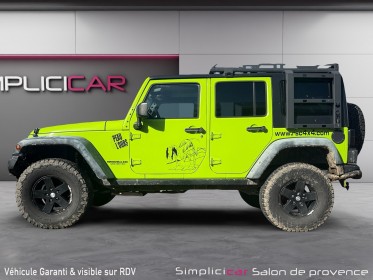 Jeep wrangler 2.8 crd rubicon -  2e main - réhausse  fox - entretien complet - galerie occasion simplicicar salon de...