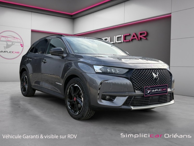Ds ds7 crossback puretech 225 eat8 performance line carplay focal electra toit ouvrant panoramique caméra 360 garantie 12...