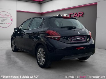 Peugeot 208 1.6 bluehdi 100ch bvm5 allure radar de recul régulateur garantie 12 mois occasion simplicicar perpignan ...