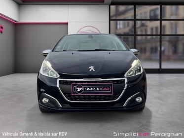Peugeot 208 1.6 bluehdi 100ch bvm5 allure radar de recul régulateur garantie 12 mois occasion simplicicar perpignan ...