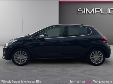 Peugeot 208 1.6 bluehdi 100ch bvm5 allure radar de recul régulateur garantie 12 mois occasion simplicicar perpignan ...