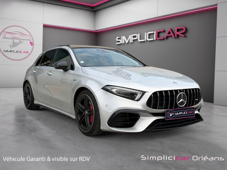 Mercedes classe a 45 s 8g-dct speedshift amg 4matic carplay tete haute toit pano sieges perf garantie 12 mois occasion...