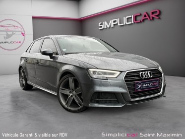 Audi a3 sportback 35 tdi 150 s tronic 7 s line occasion simplicicar st-maximin simplicicar simplicibike france