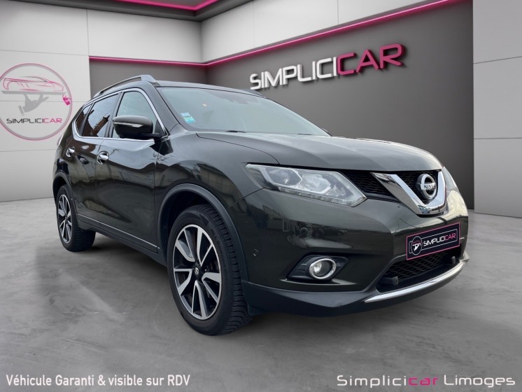 Nissan x-trail 1.6 dci 130 7pl xtronic tekna garantie 12 mois occasion simplicicar limoges  simplicicar simplicibike france