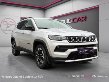 Jeep compass 1.3 phev t4 190 ch 4xe eawd limited carplay caméra de recul garantie 12 mois occasion simplicicar orleans...