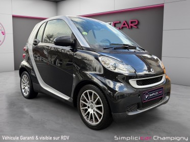 Smart fortwo coupe smart  1.0 71ch passion- automatique-toit panoramique-climatisation-jantes aluminium occasion...