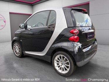 Smart fortwo coupe smart  1.0 71ch passion- automatique-toit panoramique-climatisation-jantes aluminium occasion...