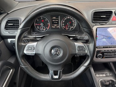 Volkswagen scirocco 2.0 tdi 170 fap sportline carplay toit entrebaillé radar de recul distribution faite garantie 12 mois...