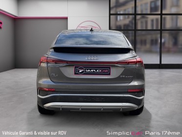 Audi q4 e-tron sportback 35 170 ch 55 kw s line / matrix led / camera de recul / garantie 2030 occasion paris 17ème...