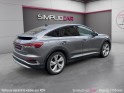 Audi q4 e-tron sportback 35 170 ch 55 kw s line / matrix led / camera de recul / garantie 2030 occasion paris 17ème...