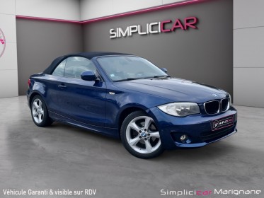 Bmw serie 1 cabriolet e88 lci 118i 143 ch radar ar/capote électrique/sièges avant chauffants garantie 12 mois occasion...
