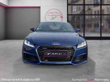 Audi tt coupe 2.0 tfsi 230ch quattro s tronic s-line - bleu sepang - bang and olufsen - radar av ar - suivi complet occasion...