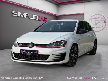 Volkswagen golf 2.0 tsi 220 dsg6 gti radar av ar régulateur sièges chauffants garantie 12 mois occasion simplicicar...