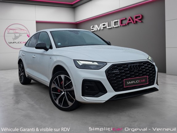 Audi q5 sportback 50tfsie s-line 299ch s-tronic 7 quattro / attelage électrique / entretien audi. occasion simplicicar...