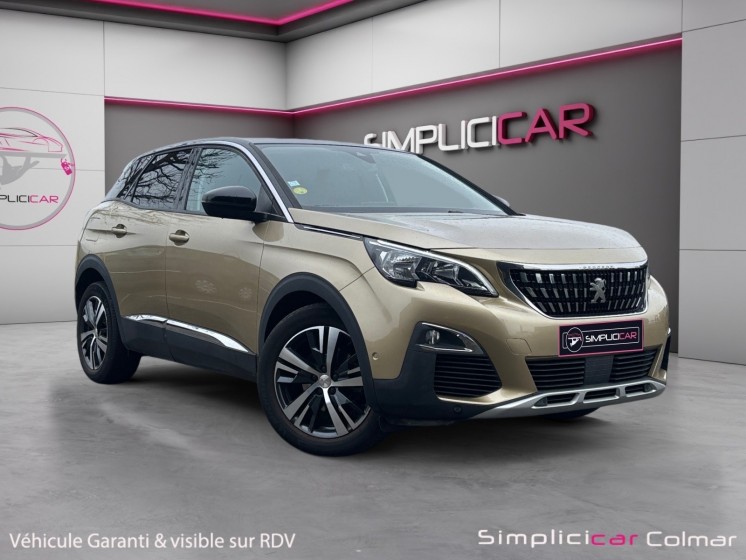 Peugeot 3008 allure 1.6 hdi virtual cockpit caméra de recul garantie 12 mois occasion simplicicar colmar simplicicar...