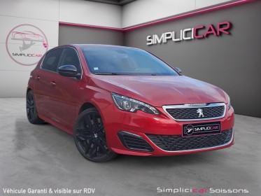 Peugeot 308 1.6 thp 270ch ss bvm6 gti - suivi/bluetooth/caméra de recul - garantie 12 mois occasion simplicicar soissons...