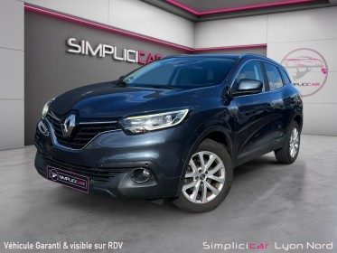 Renault kadjar tce 130 energy intens - 1ere main - caméra de recul - attelage - garantie 12 mois occasion simplicicar lyon...