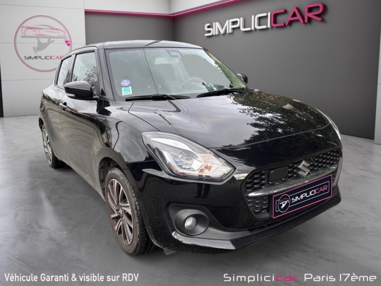 Suzuki swift 1.2 dualjet hybrid auto cvt pack / carplay / garantie 12 mois occasion paris 17ème (75)(porte maillot)...