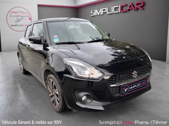 Suzuki swift 1.2 dualjet hybrid auto cvt pack / carplay / garantie 12 mois occasion paris 17ème (75)(porte maillot)...