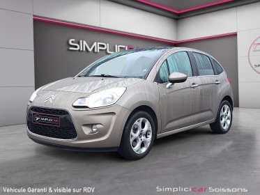 Citroen c3 vti 120 exclusive - suivi/radars ar/clim/bva - garantie 12 mois occasion simplicicar soissons simplicicar...
