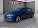 Volkswagen polo 1.0 tsi 110 ss dsg7 style, camera de recul, feux xénon, régulateur adaptatif, 1ere main occasion...